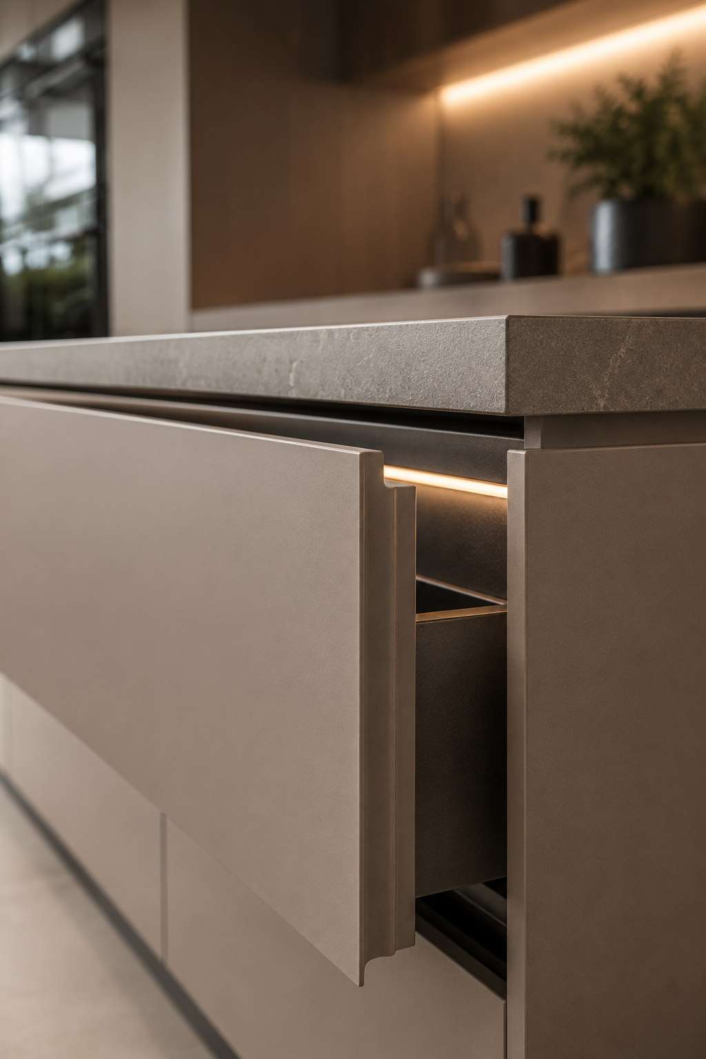 Handleless Kitchens Kingsbury