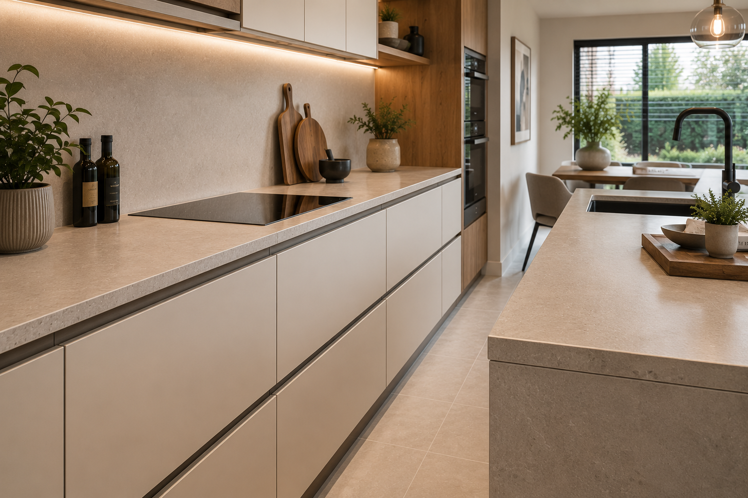 Made-to-Measure Laminate Worktops Harrow