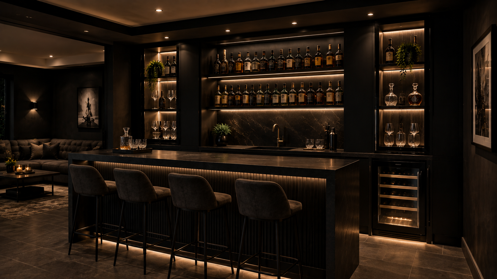 Fitted Bar Project Detail Wembley