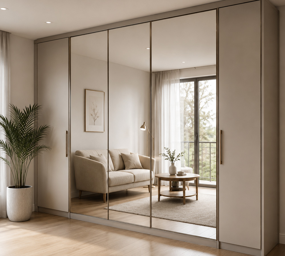 Mirrored Wardrobes