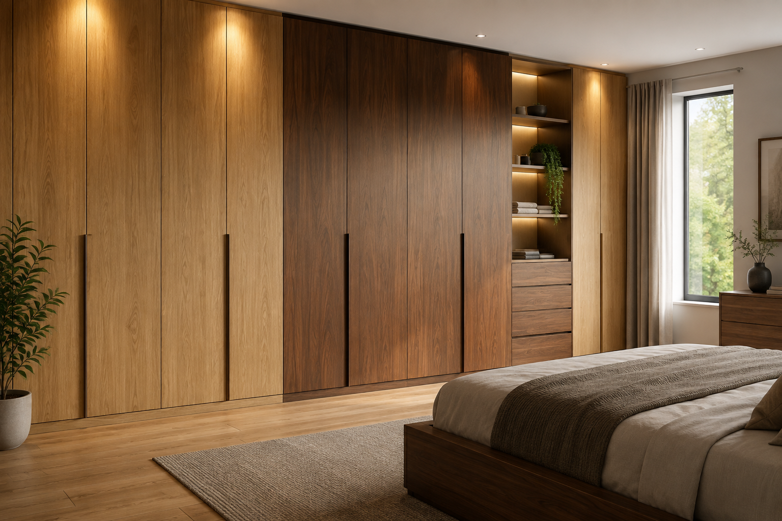 What Is the Best Wood for Fitted Wardrobes?
