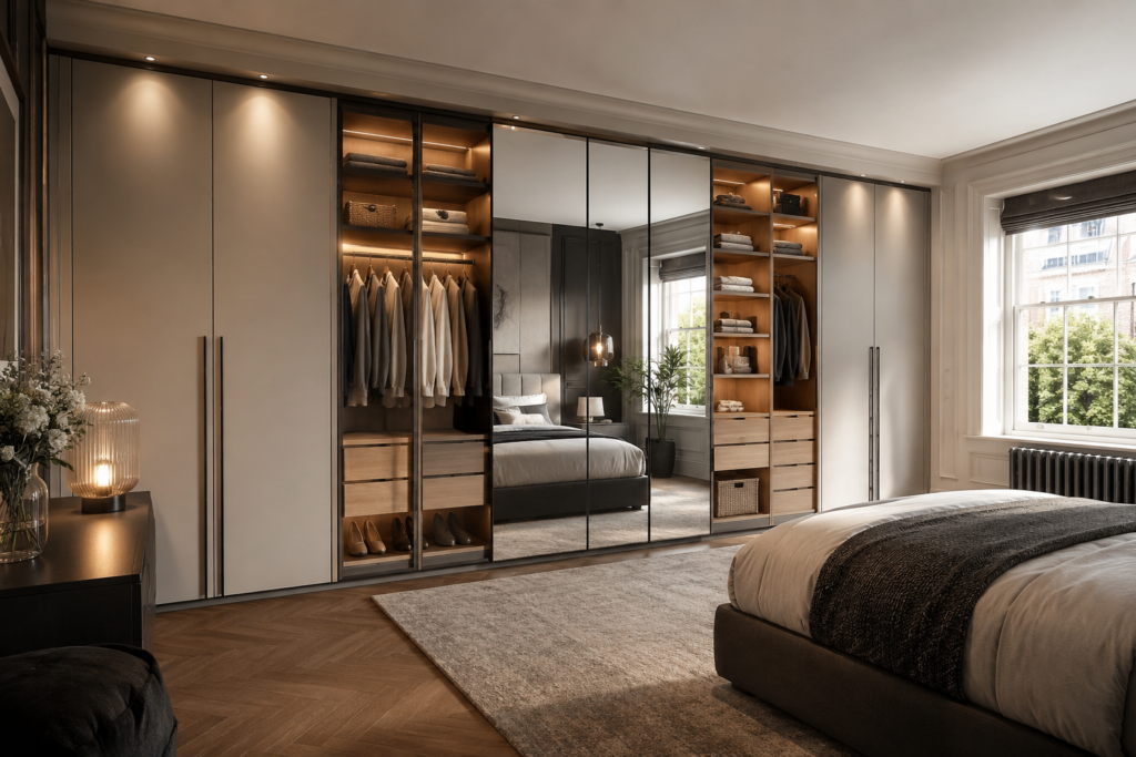Top 10 Fitted Wardrobes Manufacturers in London 1 Top 10 fitted wardrobe manufacturers in London for stylish bedroom storage